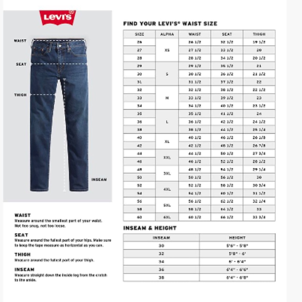 NWT Levi’s 550™ Black Relaxed Fit Mens Jeans Size 44X32 - Picture 4 of 9